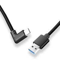 Câble USB 3.2 A vers C pour casque VR, transfert de données, cordon de chargement, haute vitesse, pour PC de jeu et PC