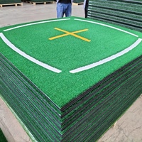 Tapis de simulateur de golf personnalisé pour entraînement de frappe et de swing en intérieur