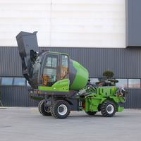 Camion malaxeur à béton mobile robuste pour un mélange efficace à vendre