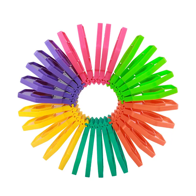 Nieuwe Aankomst Decompressie Speelgoed Fidget Lus Link Kubus 30 Tabletten Magische Vouwblokken Fidget Speelgoed Regenboog Cirkel Grappig Speelgoed Voor Kinderen