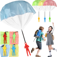 Parachute volant en plein air drôle jeux de sport jouet pour enfants Mini soldat éducatif pour garçons et filles boîte emballée cadeau