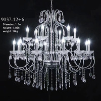Lustre LED en acrylique moderne pour salon, pour plafond haut, décoration de maison de luxe, éclairage de mariage, décorations
