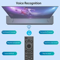 Control Remoto por Voz BN59-01385A para Samsung Smart TV, Compatible con Todos los Televisores Samsung Smart Curved Frame QLED LED LCD 8K 4K de 2018-2023