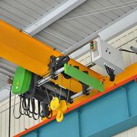 Pont roulant monopoutre électrique à câble FEM de norme européenne avec palan à câble pour levage industriel lourd