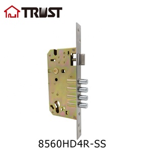 TRUST 8560-HD-4R-SS Cerradura <span class=keywords><strong>de</strong></span> Embutir Europea, Cuerpo <span class=keywords><strong>de</strong></span> Cerradura <span class=keywords><strong>de</strong></span> Seguridad <span class=keywords><strong>para</strong></span> Puertas <span class=keywords><strong>de</strong></span> <span class=keywords><strong>Madera</strong></span> - Product Image 2