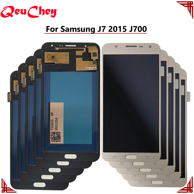 Wholesale for Samsung J7 2015 J700 SM-J700F J700M J700H/DS LCD Display Touch Screen Digitizer Assembly