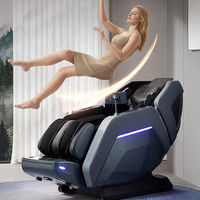 Fauteuil de massage électrique de luxe haut de gamme L36S Snowift 2026 à double moteur 6D SL Track, zéro gravité, pour étirement corporel complet, le meilleur de Chine