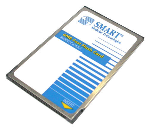 Flashcard Fast Flash Card 6MB SM9FCSC6M001A Router 1601 1604