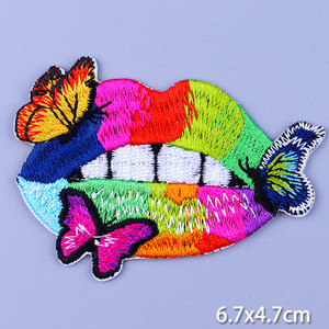 Nhà Máy Giá Bán Buôn Ban Nhạc Rock Thêu Tùy Chỉnh Các Bản Vá Lỗi Punk Skull Quần Áo Hippie Sắt Trên Các Bản Vá Lỗi Cho Quần Áo Phù Hiệu - Product Image 6