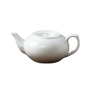 Chinese Customized Design White Porcelain Ceramic Home Goods <strong>Teapot</strong> <strong>for</strong> <strong>Sale</strong> - Product Image 1