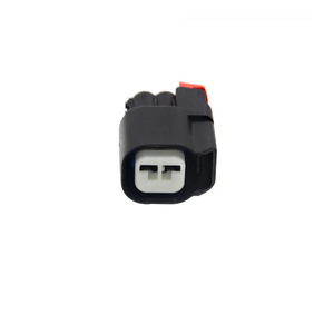 Conector Automotriz de 2 Pines, Impermeable, de Plástico, Carcasa Hembra para Cableado, IP20, Negro - Product Image 1