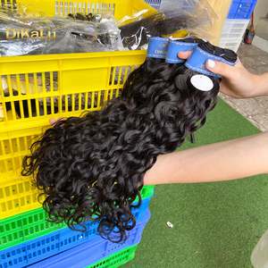 Meilleures ventes de mèches de cheveux humains brésiliens vierges Remy non traités de 8 à 14 pouces, vente en gros, livraison gratuite - Product Image 4