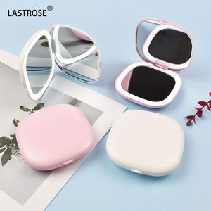 Espejo de Mano con Iluminación LED de 2 Lados, Brillo Ajustable, Carga USB, Diseño Plegable y Portátil para Pinzas de Pestañas - Product Image 5