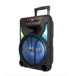 Sistema de Karaoke Inalámbrico de 20 W con Woofer de 12 Pulgadas, 2 Micrófonos, Luces LED RGB, Altavoz para Exteriores Listo para Fiestas - Product Image 1