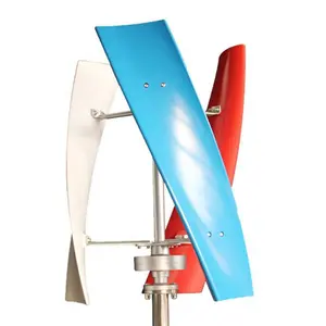 Turbina residenziale di vendita calda per uso domestico e commerciale generatore di turbina a vento Vawt ad asse verticale a bassa velocità del vento