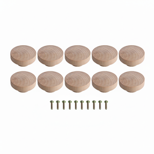 Boutons en bois et produits de taille moyenne et les plus vendus pour poignées et boutons de meubles en bois produit le plus vendu - Product Image 1