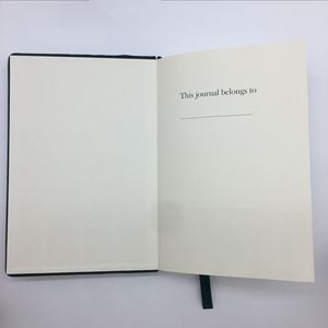 A5 vert personnalisable à l'intérieur du planificateur de prière en tissu de lin pour les femmes Mindful Spiritual Journal - Product Image 3