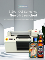 УФ-принтер 31DU-XA3 (100-X30) A3 с головкой XP600 для печати на акриле, металле, пластике, чехлах для телефонов, брелоках, с возможностью индивидуальной печати