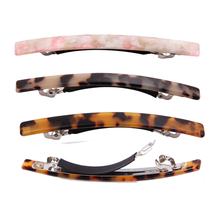 Оптовая продажа на заказ цвет войти в итальянском стиле в винтажном стиле; С леопардовым принтом лист заколки аксессуары для волос, зажимы