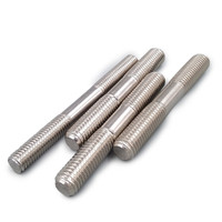 Double End Studs-Product Grade B for Pipe Flange Connection Threaded Rod Fastener Factory Direct Sale Stainless Steel