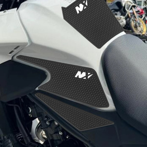 Protection latérale antidérapante pour réservoir de moto Honda NX500 NX400 <span class=keywords><strong>2023</strong></span> 2024, autocollant ABS pour réservoir de carburant - Product Image 5
