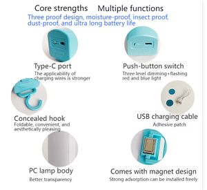 <span class=keywords><strong>Lampe</strong></span> d'urgence portable ultra-lumineuse rechargeable <span class=keywords><strong>pour</strong></span> les pannes <span class=keywords><strong>de</strong></span> courant à domicile, les marchés nocturnes, le camping - <span class=keywords><strong>pour</strong></span> une utilisation en extérieur - Product Image 5