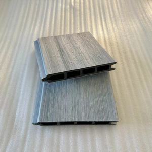 Clôture durable en bois WPC CO-Extrusion Belle clôture WPC Panneaux de clôture de <span class=keywords><strong>jardin</strong></span> extérieur - Product Image 5