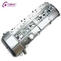 غطاء صمام المحرك COMOOL 11121432928 لسيارات BMW الفئة 3 والفئة 5 والفئة 7 وX5 وZ3 طرازات E36 وE38 وE39 وE46 وE53 وM52 وM54، غطاء رأس الأسطوانة من الألومنيوم