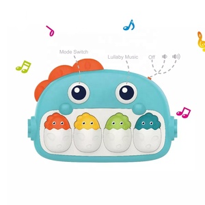 JinYing - Manta de Actividades para Bebés, Suave, con Teclado Musical, Piano de Dinosaurio, Gimnasio y Tapete de Juego para Bebés - Product Image 4