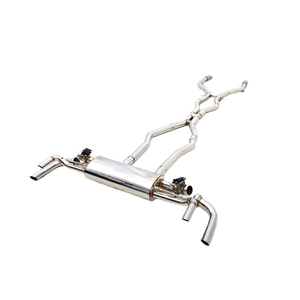 Sistema de Escape Catback de Acero Inoxidable de Alto Rendimiento para Mercedes-Benz C43 Glc43 AMG 3.0T 2017-2023, Control de Válvula de Tubo, <span class=keywords><strong>STARCAR</strong></span> - Product Image 4