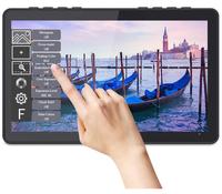 Monitor de Cámara DSLR FEELWORLD F5 PRO V4 4K con Pantalla Táctil, Kit de Instalación y Alimentación F970, Monitor de Cámara Externo para Fotografía