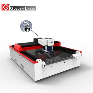 Machine Laser de 500 watts pour graver, poinçonner, couper le rouleau de cuir avec alimentation automatique