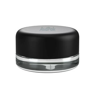 Pot en verre hermétique de 3,5 g avec design floral personnalisé, anti-odeur, pour médicaments, avec bouchon en aluminium/plastique résistant aux enfants - Product Image 2