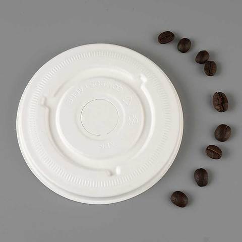 Bamboo Milktea Cups Eco Lids For Coffee Disposable Cup Lid Paper
