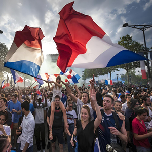 Drapeau de supporter Mbappé France pour le Tournoi de football 2026, 3x5 pieds, en polyester avec 2 attaches métalliques, drapeau extérieur du joueur étoile français - Product Image 4