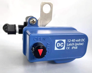 Contrôleur de vanne à trois canaux étanche IP68 |   Vanne solénoïde d'irrigation à commande pulsée DC12-24V avec mode manuel/automatique - Product Image 4