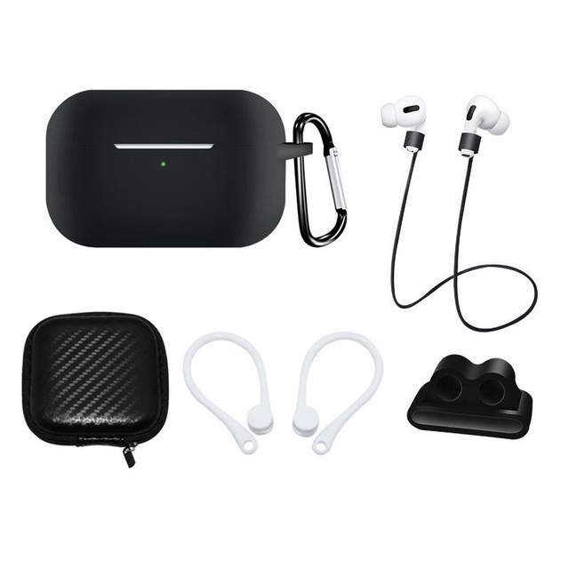 Hot Sale 6 in 1 Set Multi Color Silicone Protective Case for Earbuds Accessories