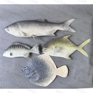 Pêcheur de <span class=keywords><strong>mer</strong></span> artificiel réaliste en PU souple pour aquarium, fête sur le thème de la <span class=keywords><strong>mer</strong></span>, décoration de vitrine de plage côtière et enseignement éducatif - Product Image 4