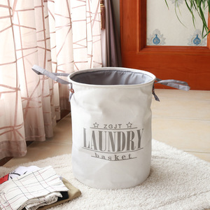 Kids Hamper Storage Bin Nursery Kid's Collection Organizer Dirty Clothes Cotton <strong>Linen</strong> Fabric Laundry <strong>Basket</strong> - Product Image 5