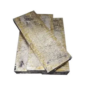 China Manufacture Metallic Luster Soft Texture Silver White Bismuth Metal For Low Melting Point Alloy Material