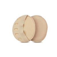 Coussinets de pieds en nid d'abeille en coton doux, semelles métatarsiennes, chaussettes invisibles en tissu à 5 orteils pour le confort et le soulagement de la douleur