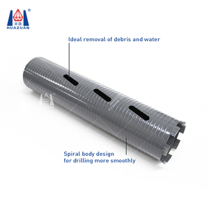 Mũi khoan lõi kim cương hiệu suất cao với thân xoắn ốc Turbo và thiết kế lỗ làm mát bằng không khí để khoan hiệu quả - Product Image 3