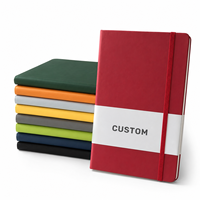 Carnet d'étude pour étudiants en stock, ligné en cuir, épais, pour notes de cours, fabriqué par le fabricant
