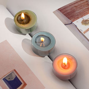 <span class=keywords><strong>Bougie</strong></span> parfumée colorée ronde petite cire de thé ambiance cadeau accompagnement de mariage <span class=keywords><strong>bougie</strong></span> parfumée fête <span class=keywords><strong>des</strong></span> mères à la main - Product Image 6