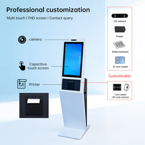 IKinor Écran tactile Android 11 de 32 pouces avec paiement en ligne en libre-service, <span class=keywords><strong>lecteur</strong></span> de cartes et <span class=keywords><strong>lecteur</strong></span> de codes QR - Product Image 2