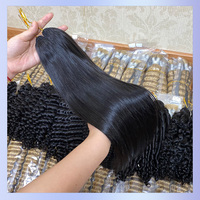 Extensions de cheveux Remy lisses pré-bouclées non traitées pour tresses au crochet, installation facile, nœuds miracle, fournisseur en gros, luxe haut de gamme