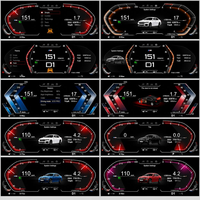 Untuk 3 Series E90 E91 E92 325i LCD Digital Cluster Dashboard Speedometer Gauges OEM ODM Suku Cadang Instrumen Elektrik Mobil.