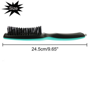 OEM/ODM Salon Styling a soffiaggio groviglio districante <span class=keywords><strong>spazzola</strong></span> per <span class=keywords><strong>capelli</strong></span> pacchetto personalizzato dieci righe setole flessibili Wet districler <span class=keywords><strong>spazzola</strong></span> per <span class=keywords><strong>capelli</strong></span> - Product Image 2