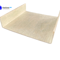 Profil de canal en fibre de verre à haute résistance/canal frp pour échelles d'escaliers/formes structurelles en fibre de verre