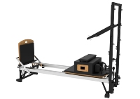 Reformer de Pilates portable YA ZU en aluminium avec roues, équipement de yoga léger pour les entraîneurs personnels et les studios de Pilates mobiles